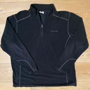Columbia Black Fleece Quarter Zip